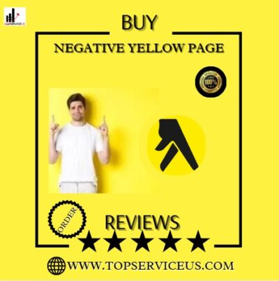 Buy Negative Yellow Page Reviews