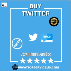 Buy Twitter Comments